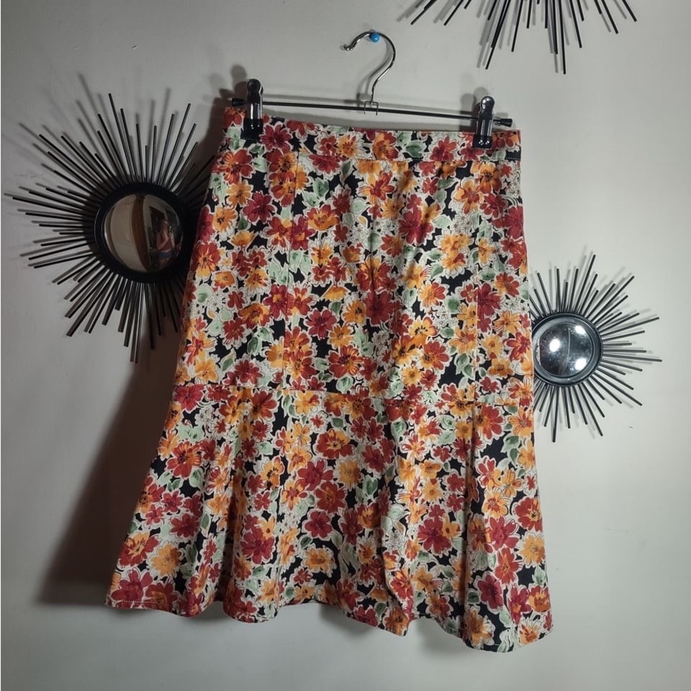 Floral Midi Skirt💌